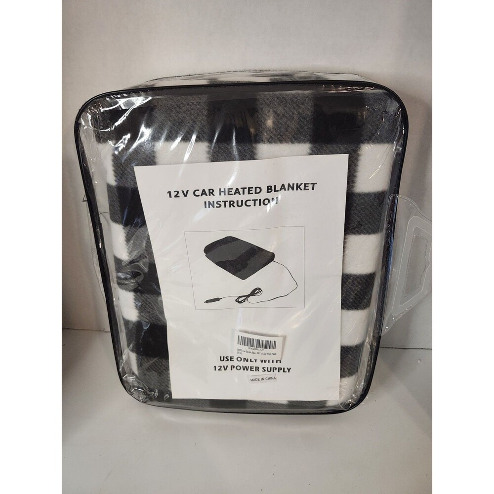 12V Heated Fleece Car Blanket